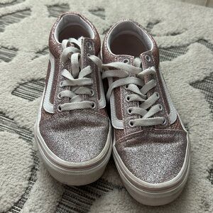 Glitter vans size kids 2